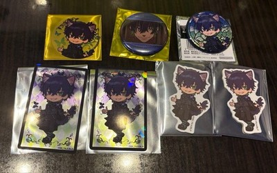 Blue Lock Oliver Aisora Badge Pins Clear Card Namjatown Limited Set Promo