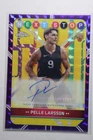 2024-25 Topps Chrome PELLE LARSSON Auto Purple Refractor #NSS-PL RC