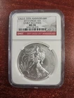 2011 MS 70 NGC Graded American Silver Eagle  👀 📸 🔥 1 Ounce .999 Fine Silver