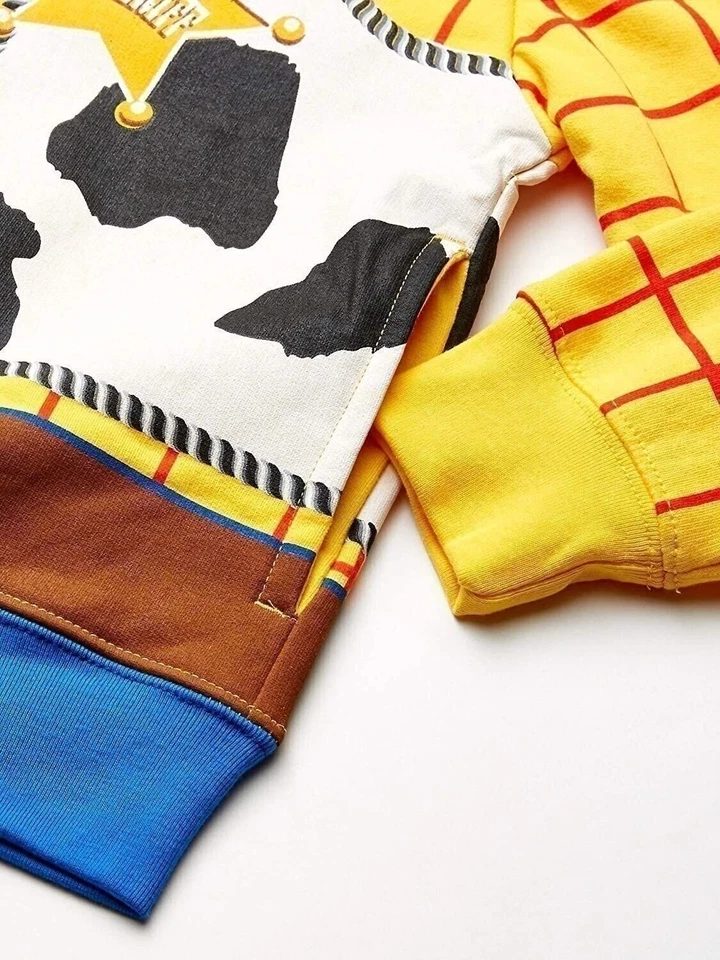 Sudadera con Capucha Disfraz de Sheriff Woody Toy Story para Niños Pequeños Disney Foto 4 de 4