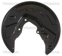 Triscan Spritzblech, Bremsscheibe Hinterachse, Rechts U.A. FüR CitroËN, Peugeot