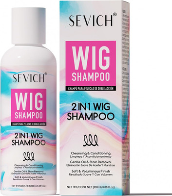 2 in Shampoo & Conditioner für Perücke - Entwirren & Frizz Control für synthetische a