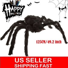 Giant Spider Halloween Decoration Haunted House Prop Outdoor Scary Party Decor