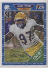 2021 Leaf Pro Set Metal Blue Wave 9/50 Jaylen Twyman #41 pn1