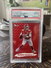 2022 Panini Zenith 1992 Pacific Red Patrick Mahomes II #PAC-2 PSA10 💎
