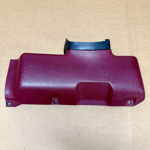 90-93 Mustang RUBY RED Under Dash Trim Steering Column Knee Bolster OEM 661