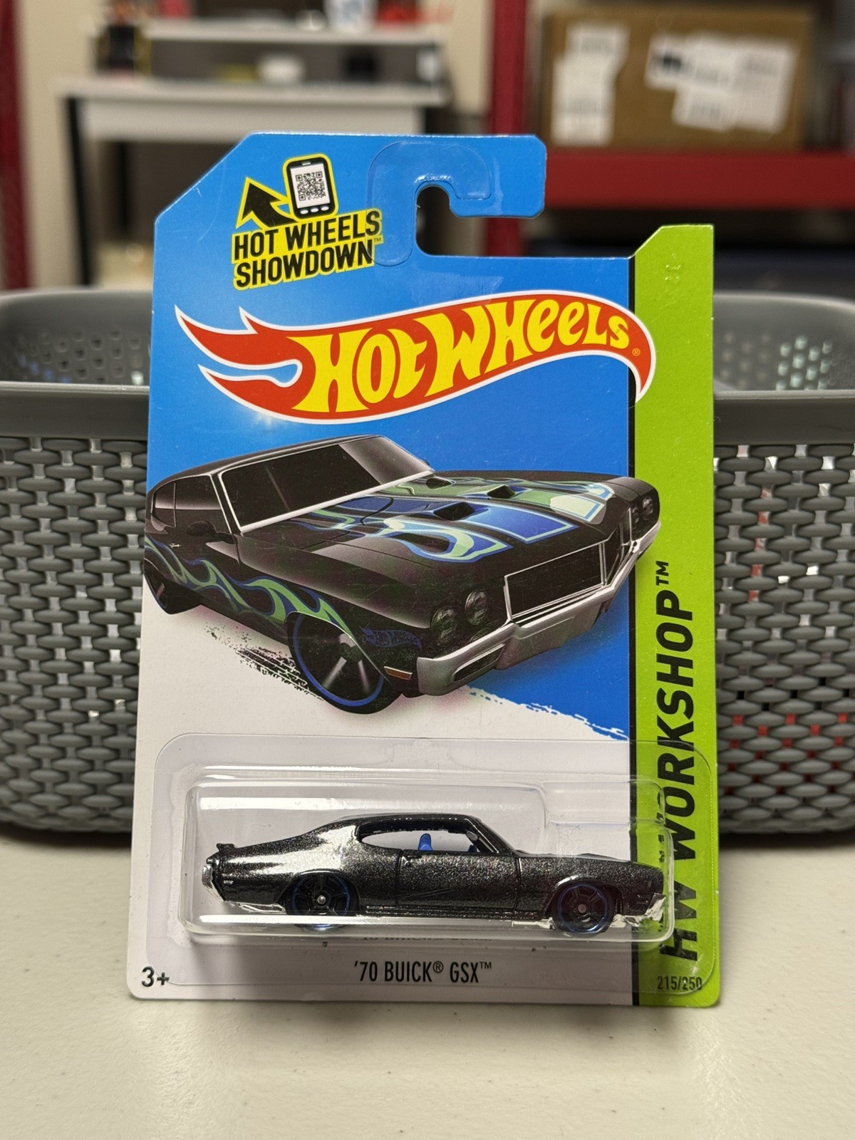Error Hot Wheels Showdown ’70 Buick GSX HW Workshop 215/250 No tampos on sides.