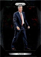 2017-18 Panini Prizm Brett Brown Philadelphia 76ers #10