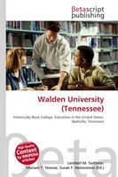 Lambert M. Surhone (U. A.) | Walden University (Tennessee) | Taschenbuch (2026)
