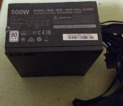 Cooler Master MWE 500 80 Plus Standard 230V PC-Netzteil