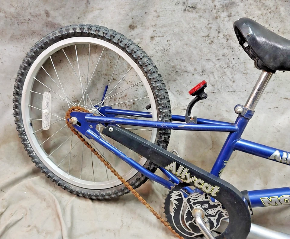 2006 Mongoose Allycat TrailABike 20" Kids Bike Attachment PullAlong Retro Steel~ - Image 3 of 4