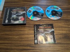 Command & Conquer Red Alert Retaliation ( PlayStation 1, 1998 PS1) CIB Tested