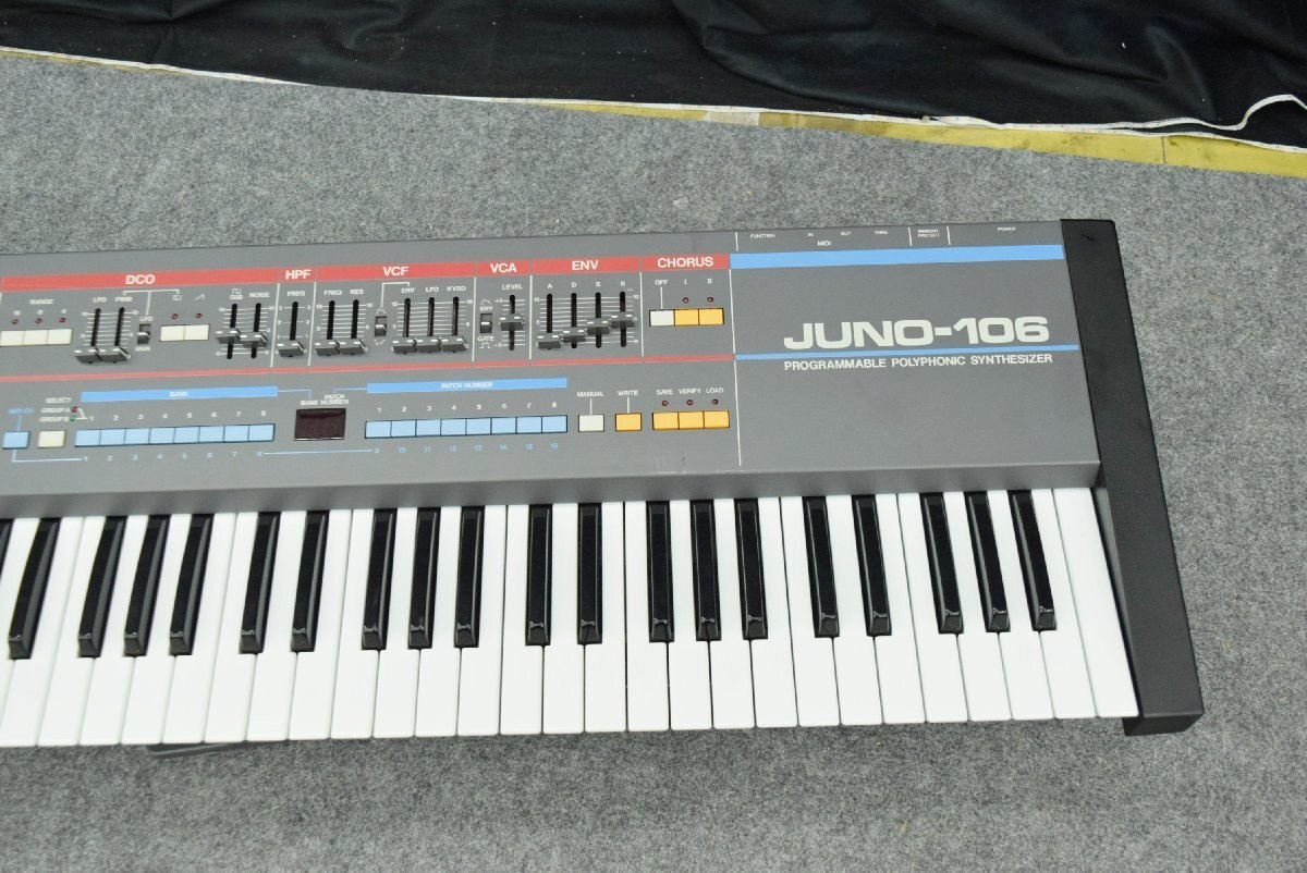 Roland Juno-106 Six-Voice Polyphonic and Programmable Analog