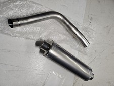 03-04 Honda Cbr600rr Nos Sato Racing Titanium Exhaust Half System 03-04 Honda Cbr600rr Nos Sato Racing Titanium Exhaust Half System
