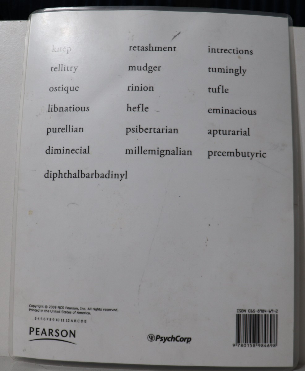 Wechsler Individual Achievement Test Third Edition WIAT-III