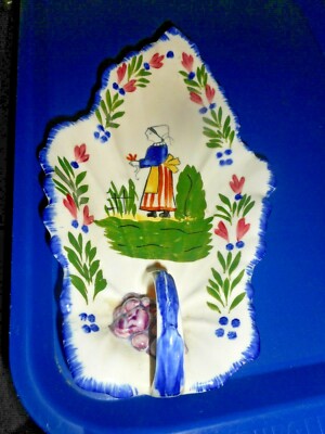 Blue Ridge Southern Potteries French Pheasant Milady Leaf Shaped Celery Vintage