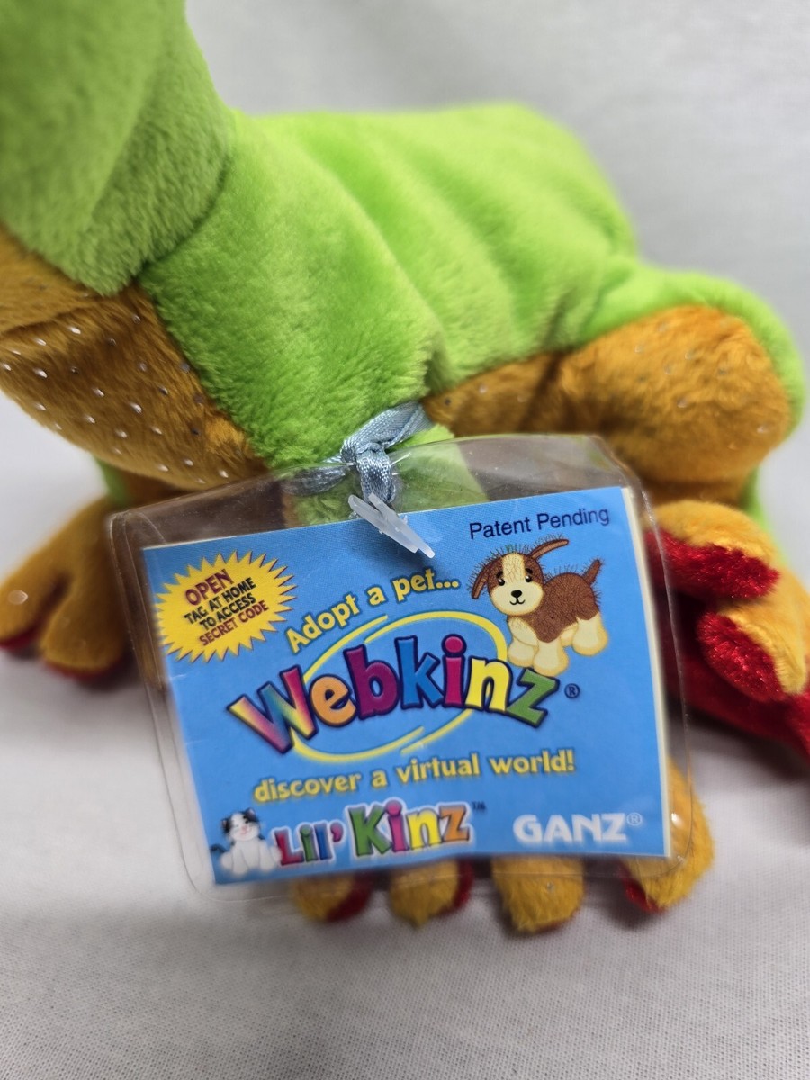 Webkinz TREE FROG with Code Ganz HS109 Lil Kinz | eBay