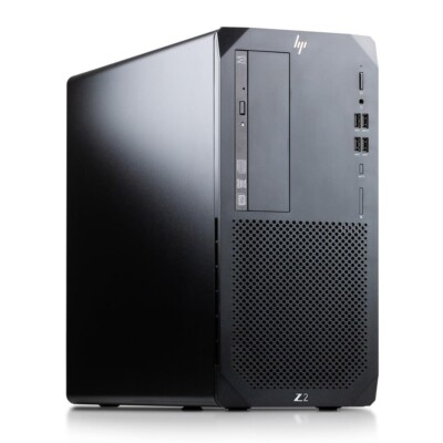 HP Z2 Tower G5 Workstation i9 10900 10-Core 64GB 1TB SSD NVMe DVD-RW Win 11
