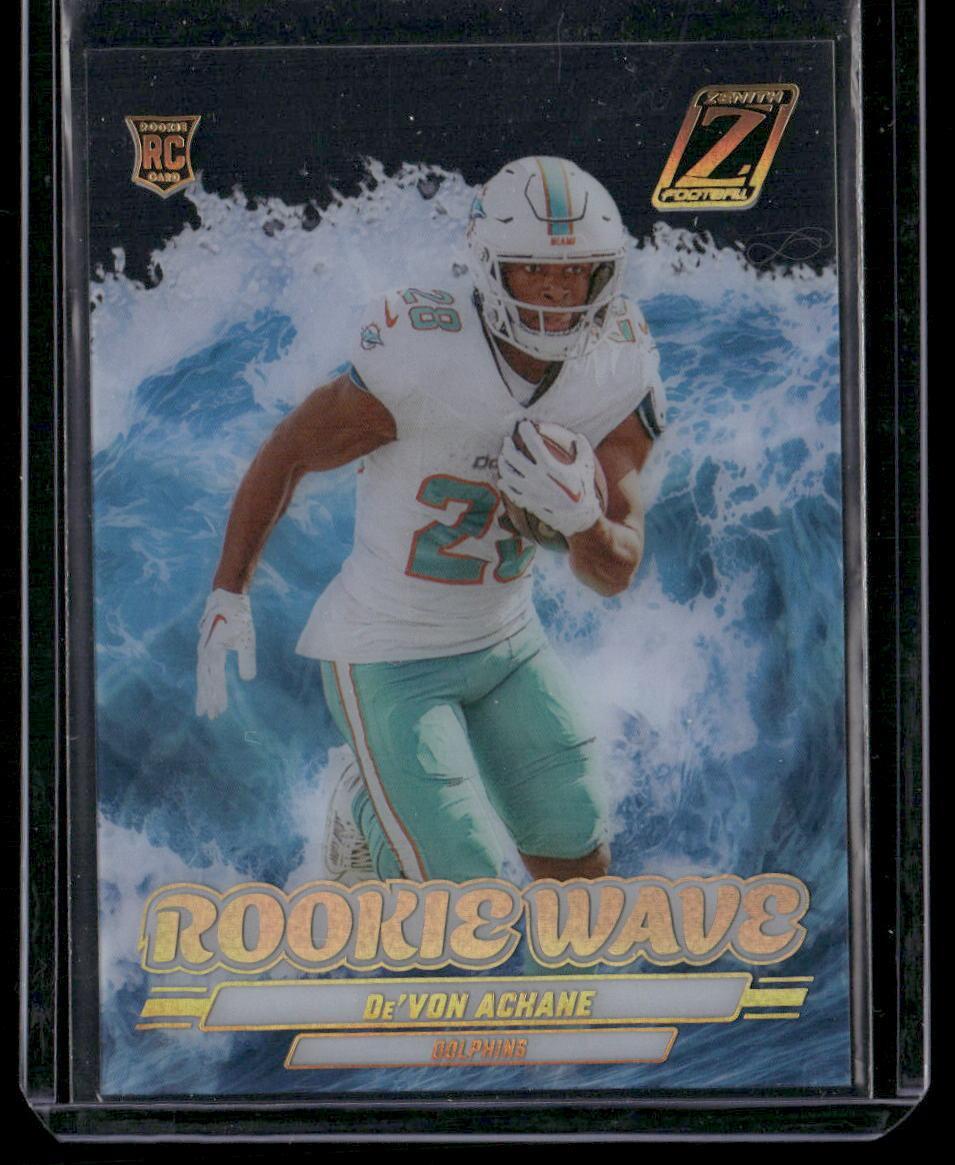 2023 Panini Zenith #27 De'Von Achane Rookie Wave | eBay