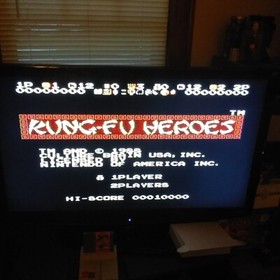 Kung-Fu Heroes Nintendo NES Tested