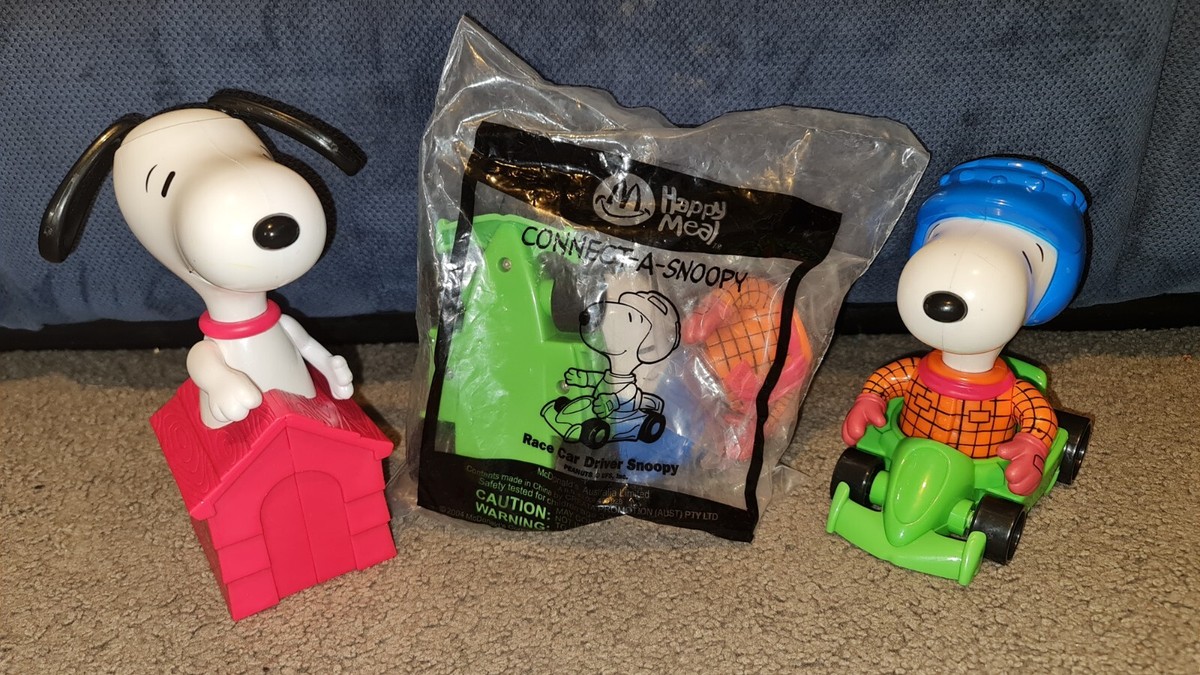 2004 McDonalds Happy Meal Connect-a-Snoopy lot | eBay Australia