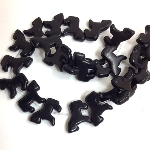 Howlite Zuni Horse Bead Magnesite Turquoise Loose Beads 24pcs Horse Pendant 15" - Picture 11 of 94