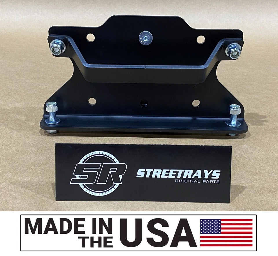 [SR] Winch Mount Plate Bracket 02-13 Can-Am Bombardier Outlander 400 500 650 800 - Image 4 of 4