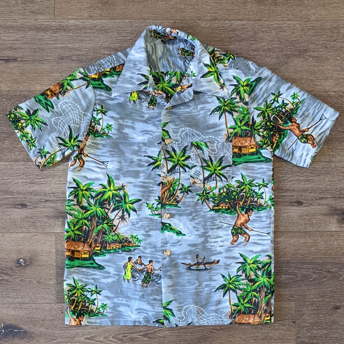 Vintage JC Penney Hawaiian shirt - SIZE M | eBay Vintage JC Penney Hawaiian shirt - SIZE M | eBay