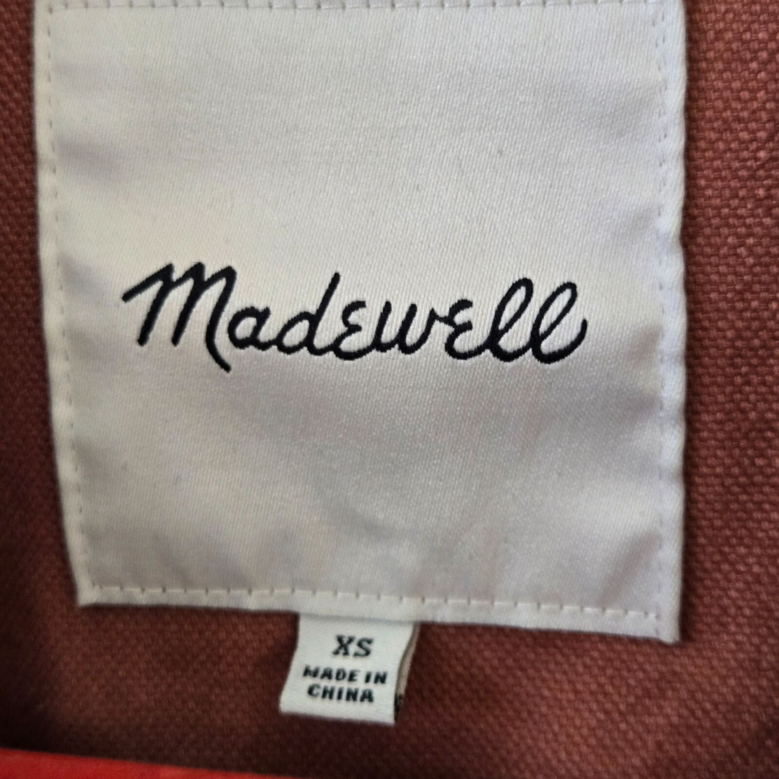 Madewell Dispatch Jacket Warm Umber Zip Snap Clos… - image 7