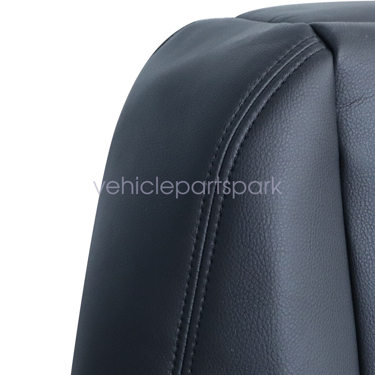 For 2007 Chevy Trailblazer LT LS Driver Side Bottom Leather Seat Cover In Black - Foto 7