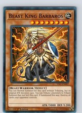 Yu-Gi-Oh TCG Beast King Barbaros YS17-EN007 1st Edition Common Card NM