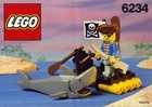 LEGO Pirates 6234 Renegade's Raft - 100% Complete