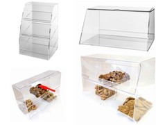 Vitrine Pour Aliment Gablote En Verre Acrylique Vitrine Récipient Alimentaire