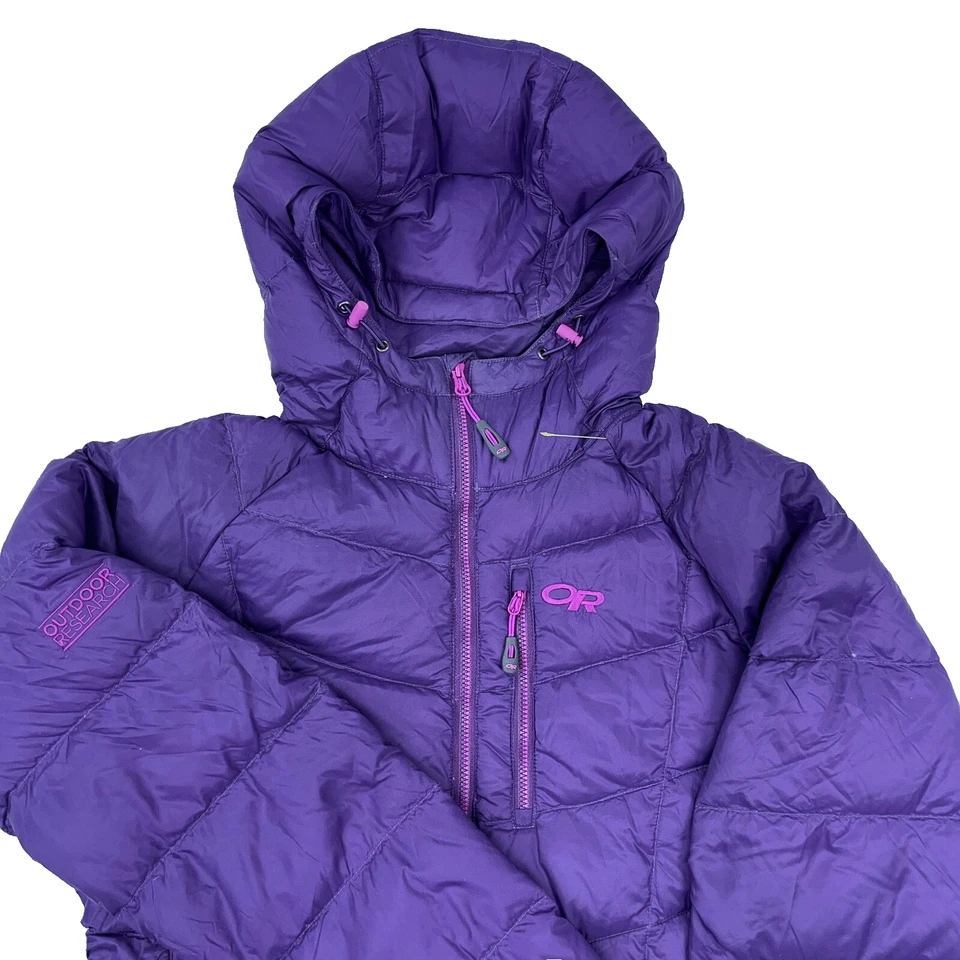 Chaqueta acolchada Outdoor Research para mujer pequeña Sonata Pertex Quantum relleno de plumón de ganso Foto 3 de 4