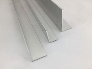  Aluminium  Angle Extrusion L  Section Various Sizes 2000 mm 