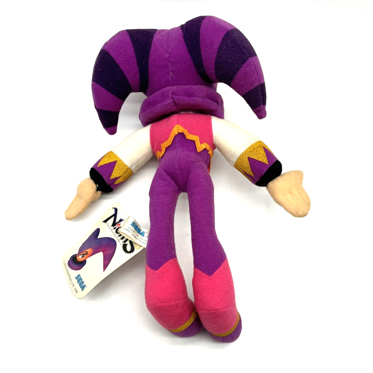 Nights into Dreams Nights Plush Doll Sega 1996 Sega Saturn