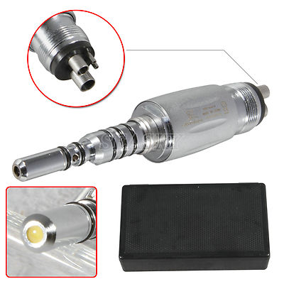 Dental LED Quick Coupler Light Lamp fit KAVO Fiber Optic Handpiece 4 Holes