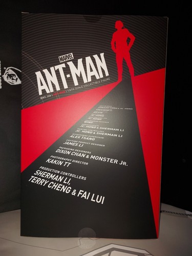 Hot Toys MMS308 MARVEL ANT-MAN SCOTT LANG ANT-MAN 12" ACTION FIGURE NEW - Picture 5 of 7
