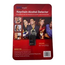 BACtrack Portable Keychain Alcohol Detector Breathalyzer BAC Test 0.00-0.40 NEW