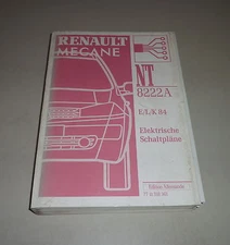 Workshop Manual Electrics / Electrical Wiring Diagrams Renault Megane II e/l/k 84