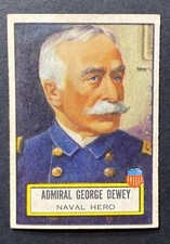 1952 Topps Look n See #93 Admiral George Dewey EX-EXMINT