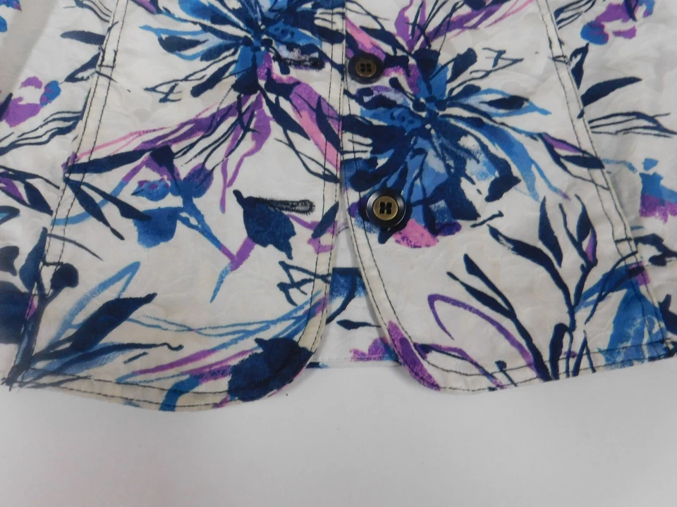 Chaqueta para mujer Tanjay 6P floral cuello abotonado Foto 4 de 4