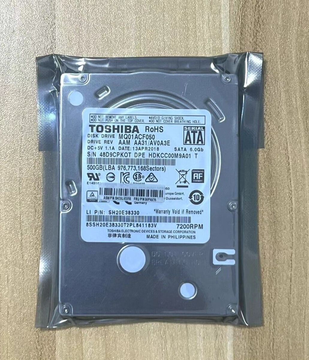 Toshiba MQ01ACF050 500 GB,Internal,7200 RPM,2.5 inch Hard