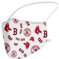 Boston Red Sox Fanatics Branded Adult All Over Logo Face Covering Mask