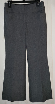 EXCELLENT WOMENS EXPRESS EDITOR HOUNDSTOOTH CHECK PANT W/ POCKETS  SIZE  0 SHORT