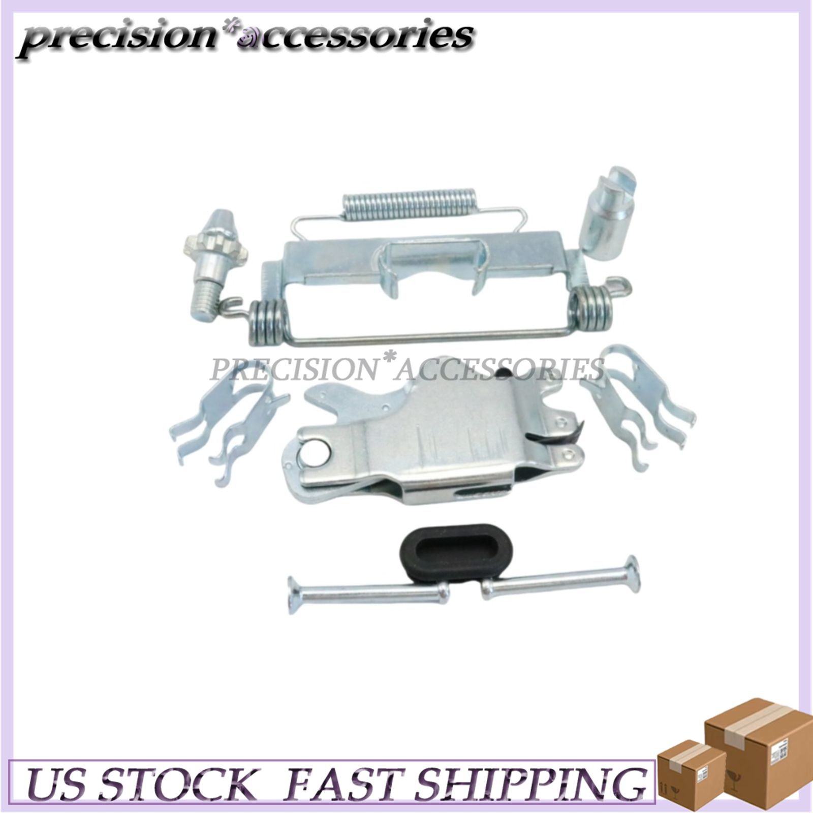 1 Set Parking Brake Shoes & Accessory Fastener Fits Maserati Ghibli Quattroporte
