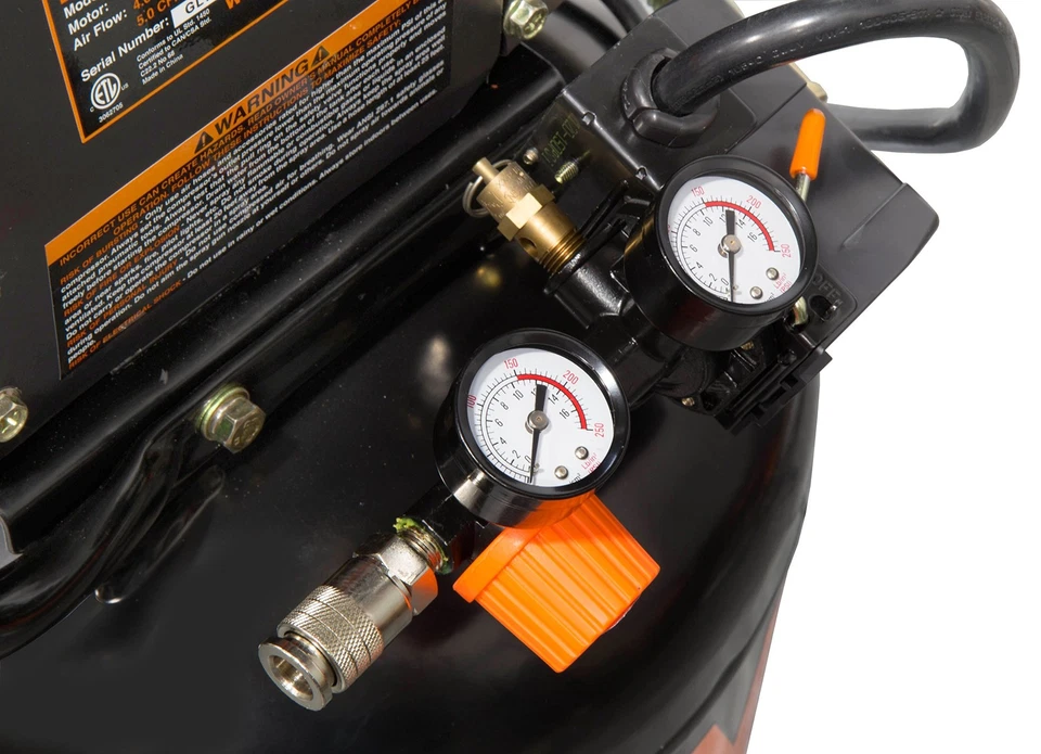 WEN 2289 10-Gallon Oil-Free Vertical Air Compressor, 150 PSI - Image 4 of 4