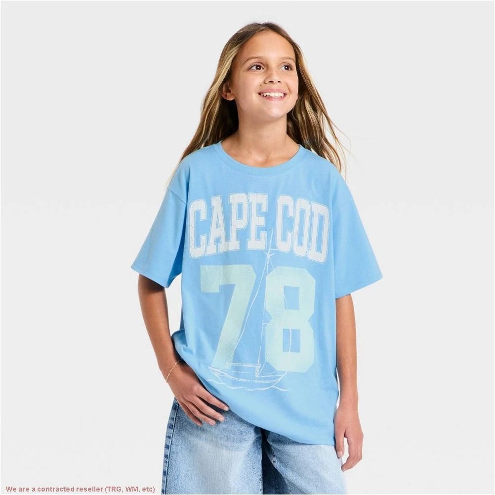Blue Girls 7-8 Size Tops, Shirts & T-Shirts for Girls for sale | eBay