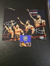 WWE Duel Signed Kama D-lo Brown Signed 8x10  Autograph WWF 5 Star Coa Godfather 