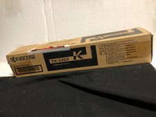 Genuine Kyocera NEW TK-5207K 1T02R50US0 Black Toner Cartridge open box